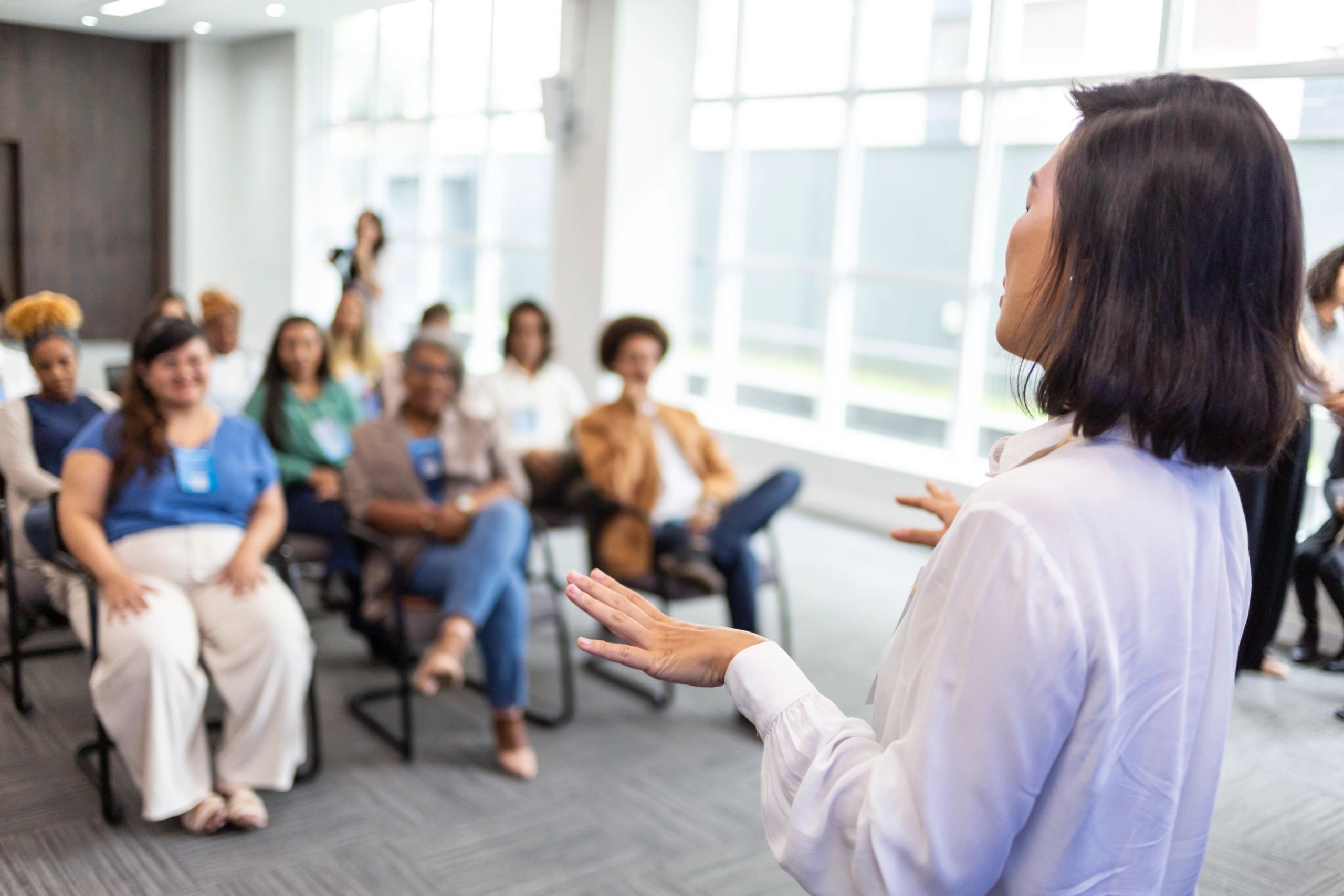 psychologist speaking event modern audience